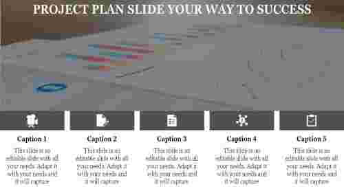 project plan slide-PROJECT PLAN SLIDE Your Way To Success